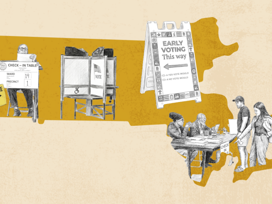 Illustration for the 2026 Massachusetts ballot questions